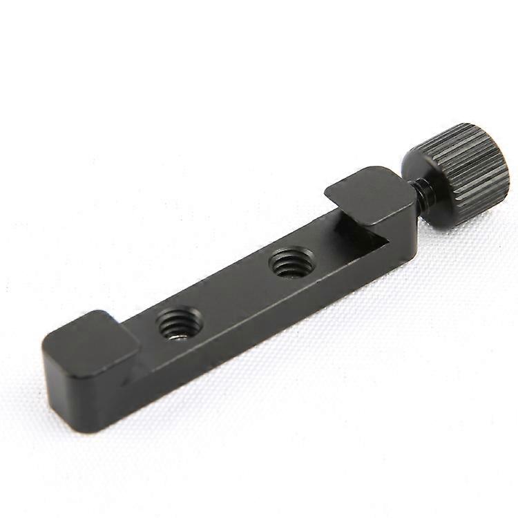 Quick release plate for DSLR camera tripod, Arca mini clamp, L-rail or Arca plate with 1/4 screw hole
