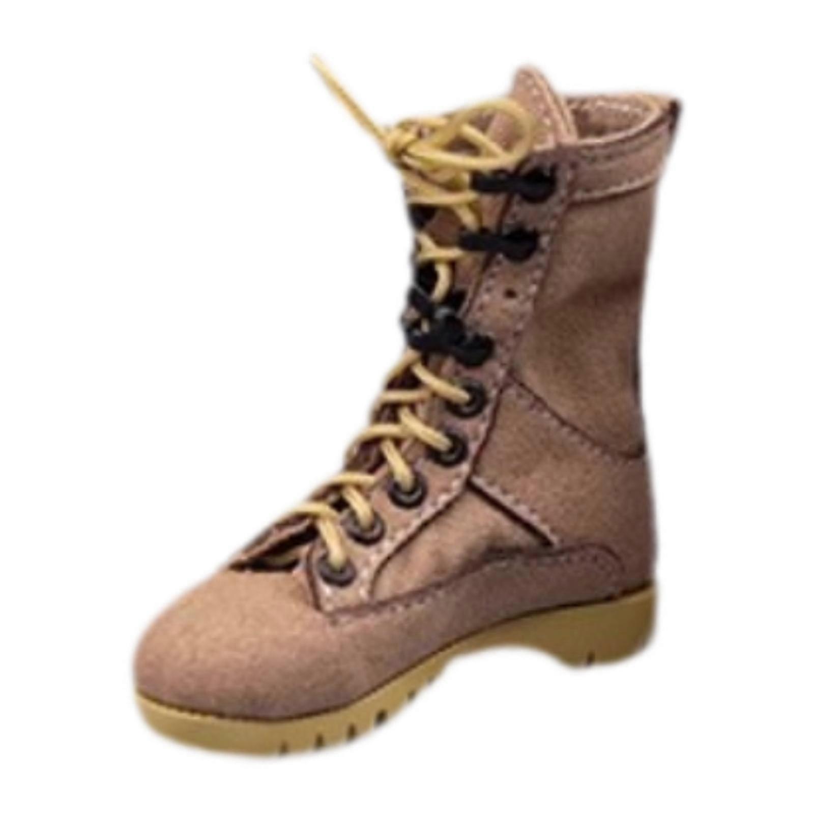 1/6 Scala Scarpe Moda 12 "Bambola Scarpe per 12 pollici Bambola Modello Action Figure colore sabbia