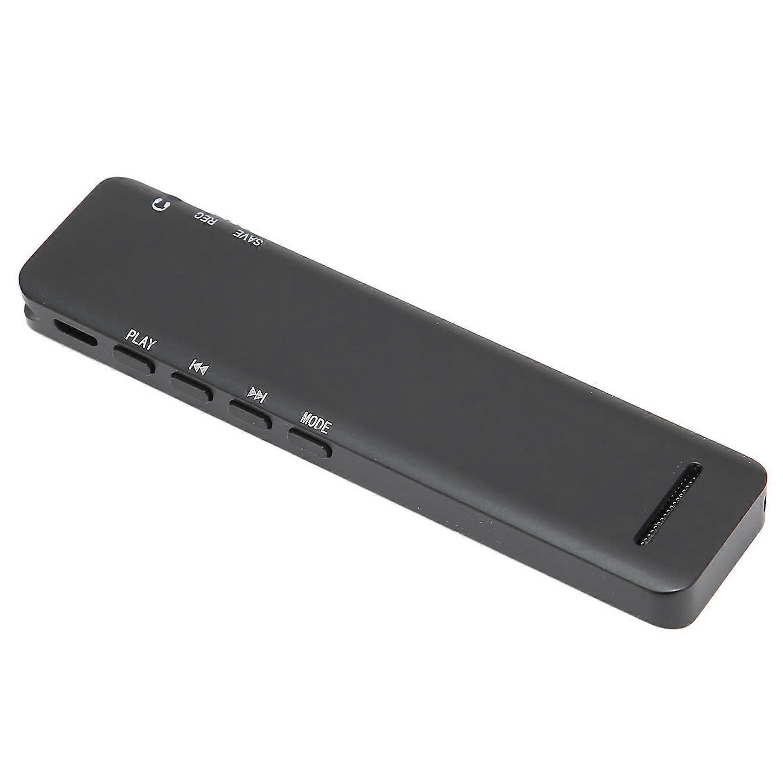 Digital Recorder Voice Activated USB Rechargeable MP3 Player Small Recording Device for Interview Lecture16GB