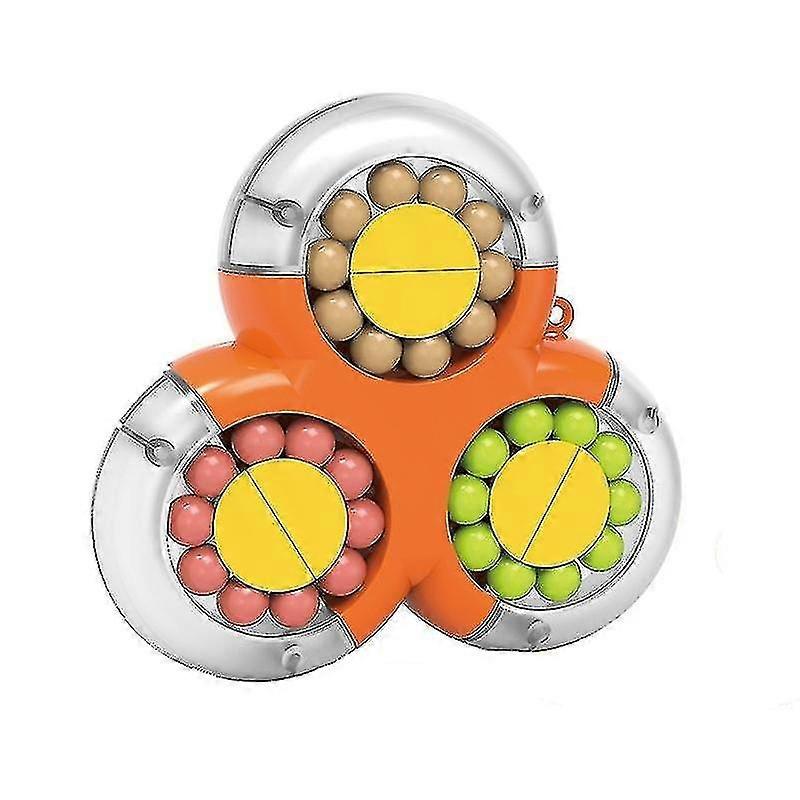 Set Of 4 Triangular Rotating Magic Beans - Fun And Engaging Toy