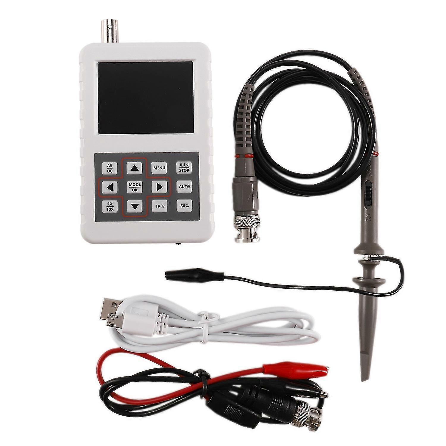 1 Set Digital Handheld Oscilloscope 5m Bandwidth 20msps Sampling Rate Mini Size Pro Oscilloscope Wi