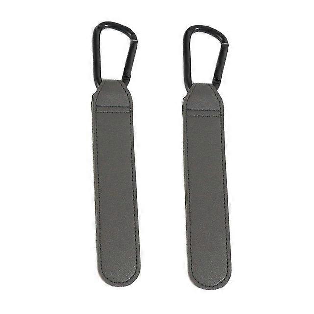 2pcs Baby Stroller Hook Soft PU Leather Pram Hooks Baby Car Bag Stroller Organizer Travel Accessories Bebe Stroller for Dolls
