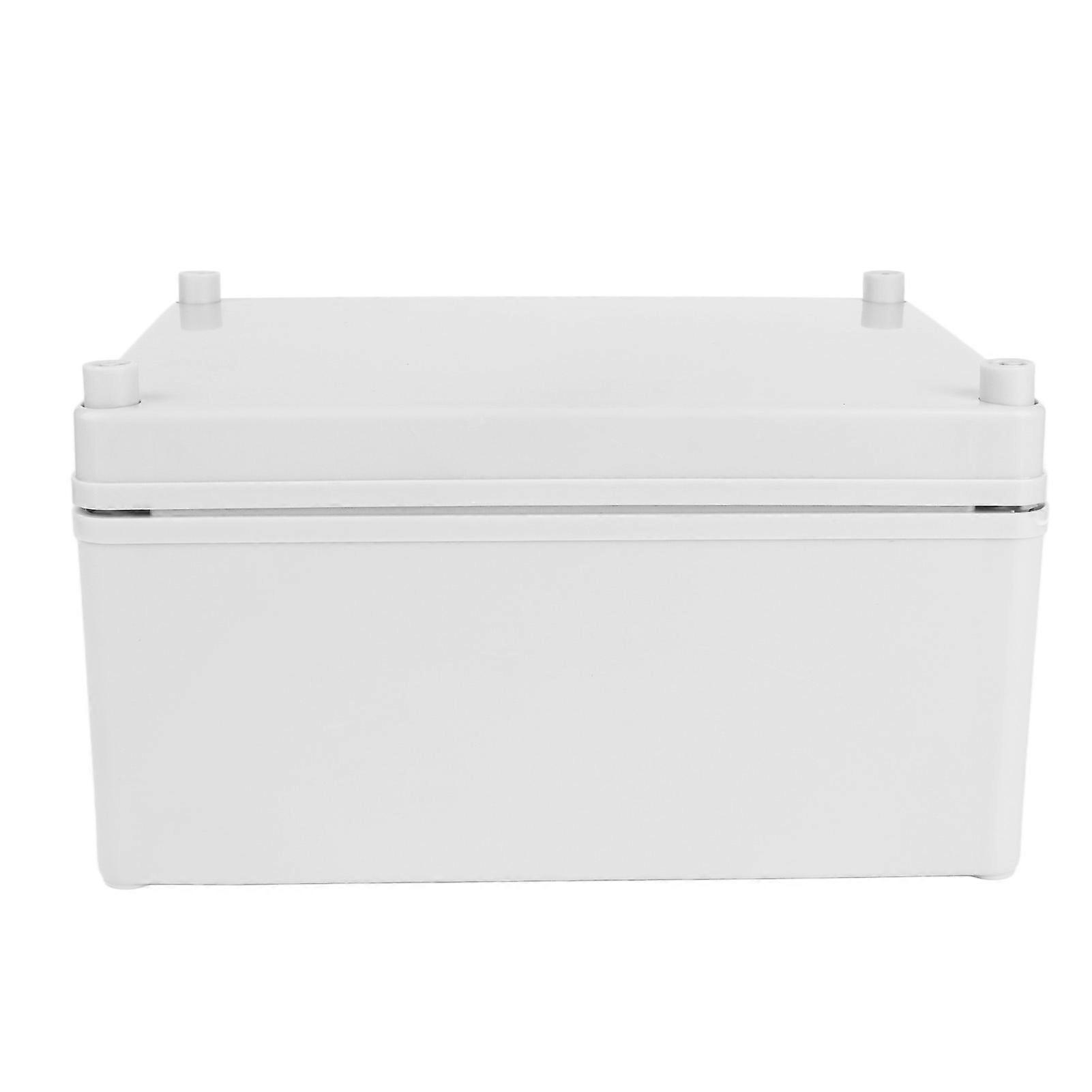 Außenanschlussdose mit Montageplatte ABS-Kunststoff IP67 Wasserdicht Elektrische Projektbox Grau
