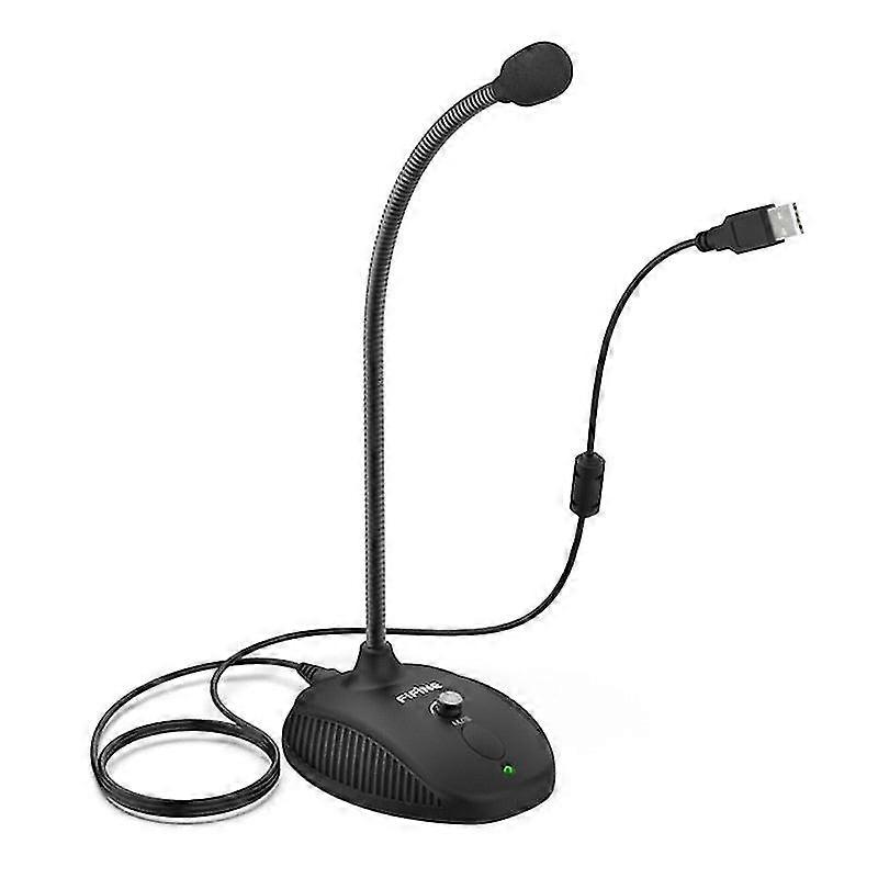 Usb computer microphone 360 flexible gooseneck mic for broadcasting conference instrument recording vedio gaming
