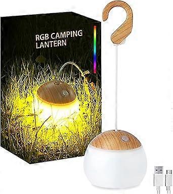 4 Modes Led Camping Light With Hook