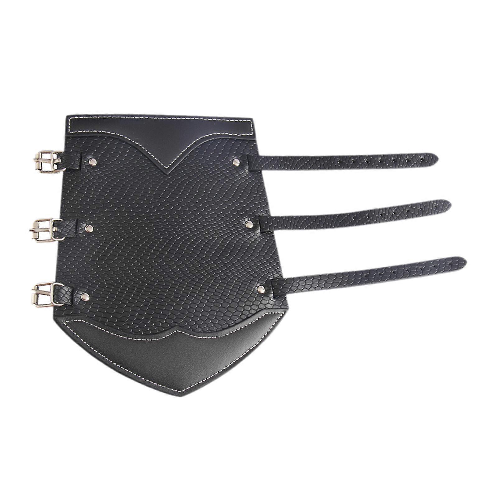 PU Leather Arm Guards Archery Medieval Bracers Arm Armor Cuff  Cosplay