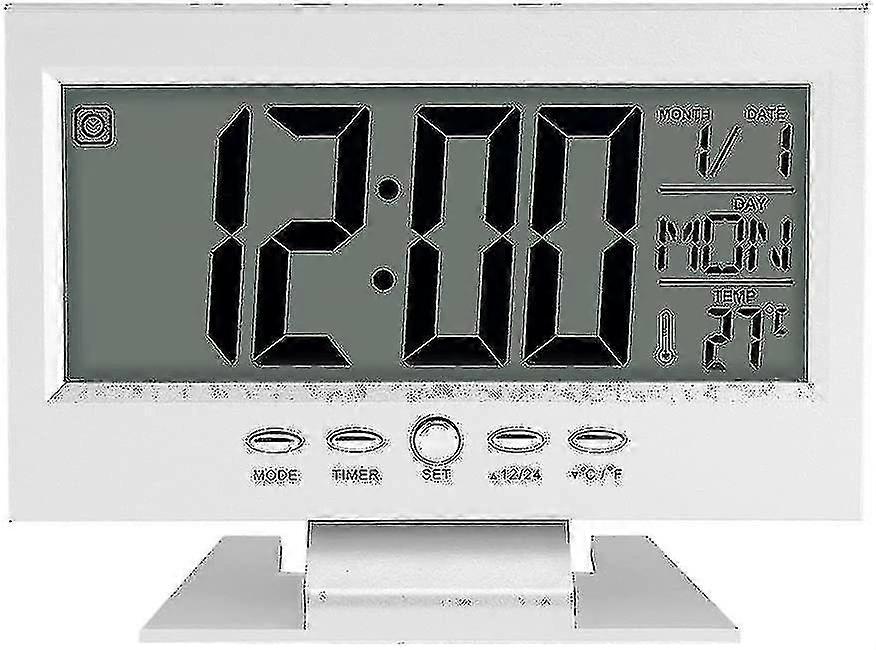 Multifunctional Digital LCD Alarm Clock with Calendar