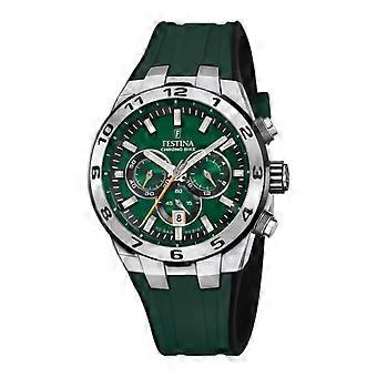 Festina chrono bike Men's Analog Quartz watch with Rubber bracelet F20671/2