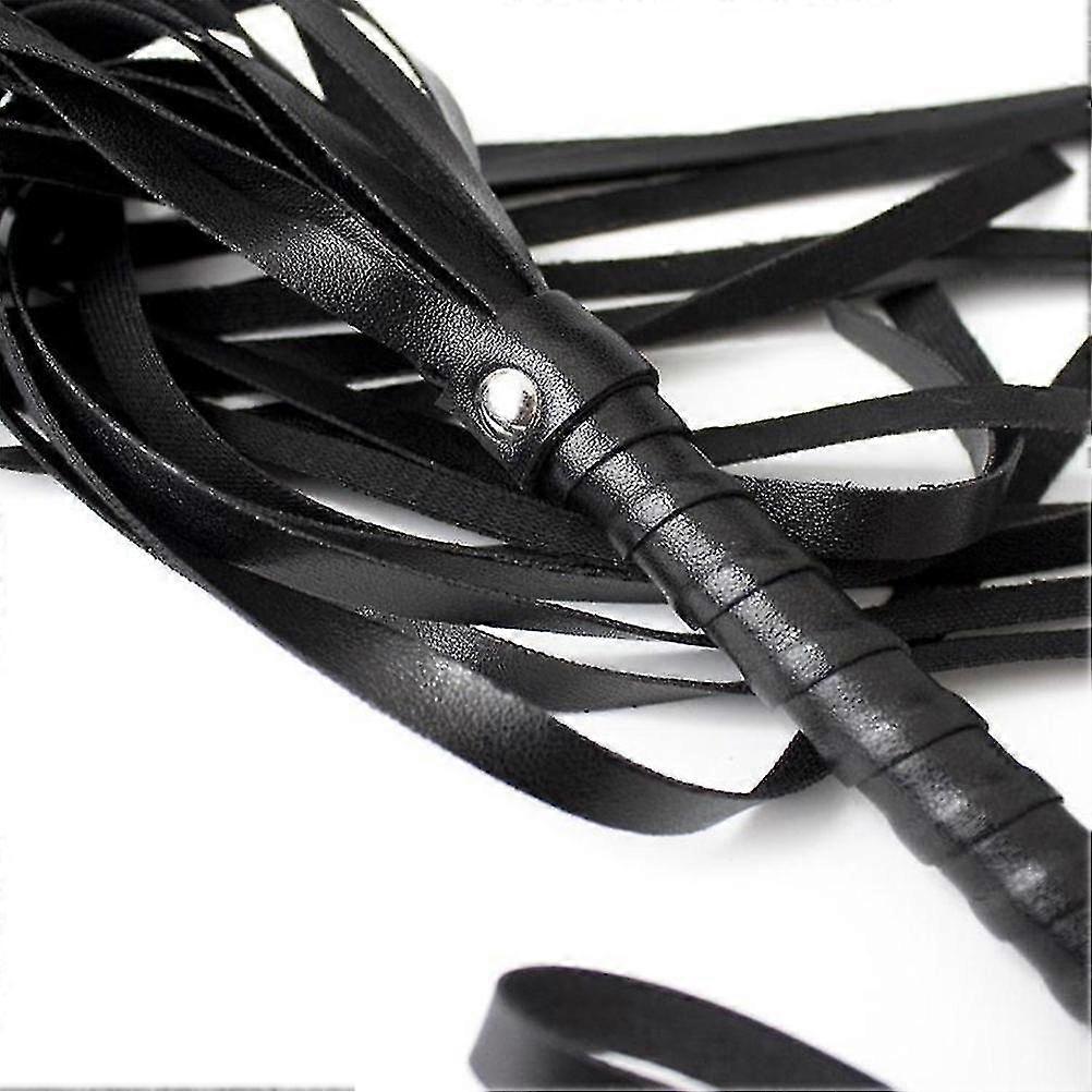 Fouet En Cuir SuxHeart - Accessoire Cosplay Reine, Fouet Court Pour Cheval Ou Jeu