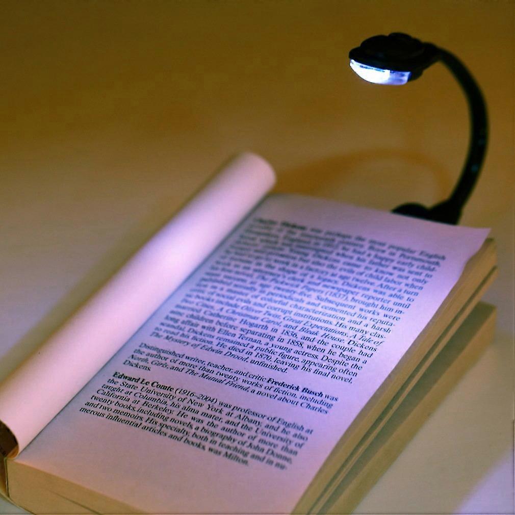 Mini Flexible Clip-On Bright Book Light Laptop LED Book Reading Light Lamp