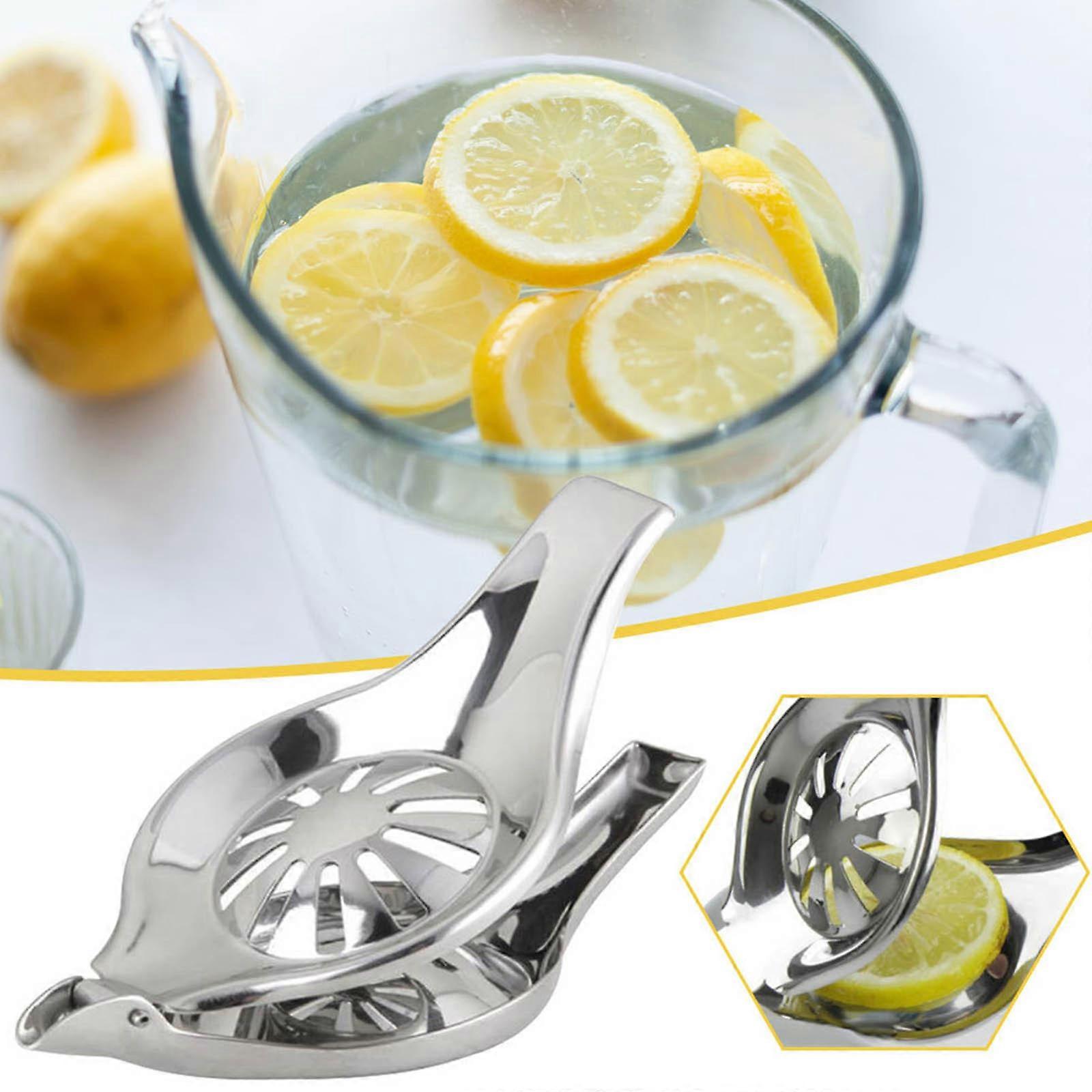 304 Stainless Steel Lemon Clip Manual Multi-function Orange Press Squeezing Device Kitchen Gadget FLYE0554