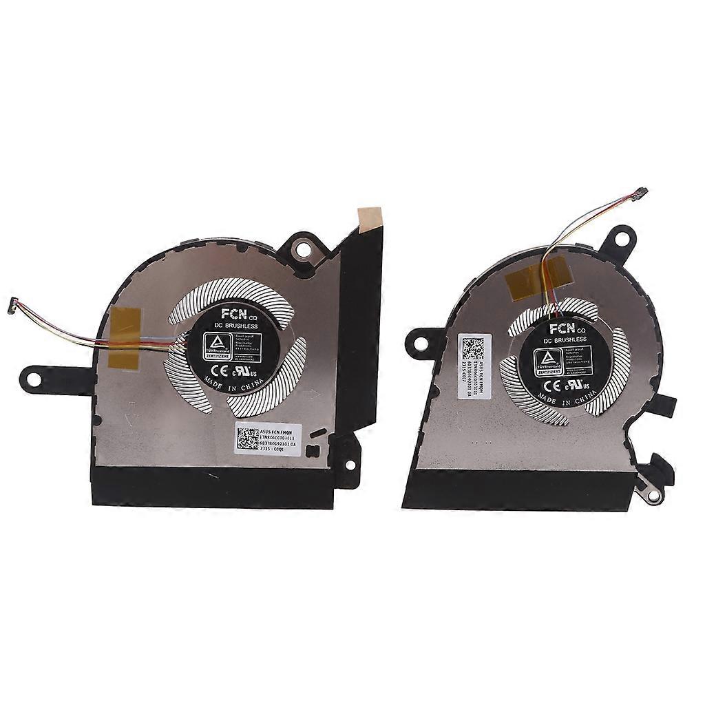 Dizüstü Bilgisayar Değiştirmeleri CPU GPU Soğutma Fanı ASUS-ROG Flow X13 GV301QC GV301QE GV301QH FMQM FMQN Fanlar Soğutucu YENİ