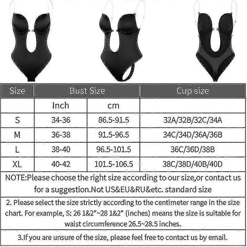 المرأة تغرق عميق الخامس الرقبة الجسم المشكل حمالة بلا ظهر ملابس الجسم Shapewear U يغرق سلس ثونغ كامل Bodysuits