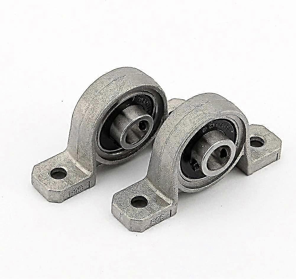 2pcs Pillow Block Bearings - Self-mounted Bracket For Trapezoidal Screw Support