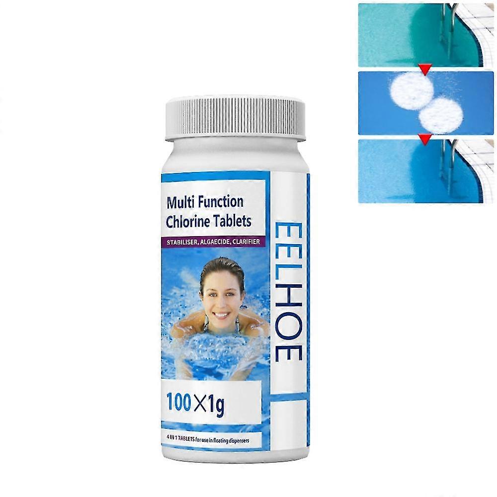 100pcs  Pool Cleaning Tablet