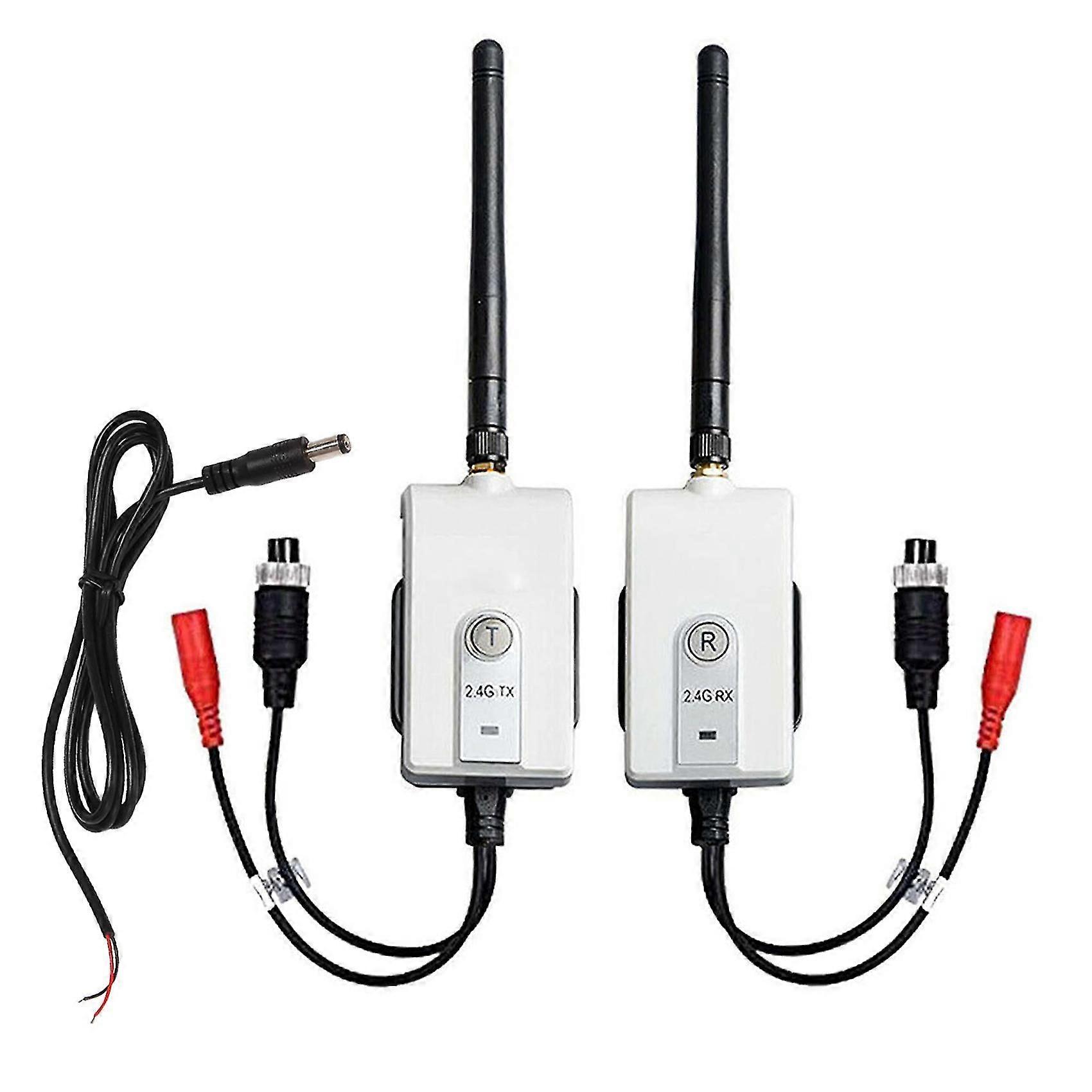 2.4 Ghz Truck Vehicle Camera Wireless Transmitter Receiver Kit Car Rearview Camera Wireless Wiring For All 4pin Video