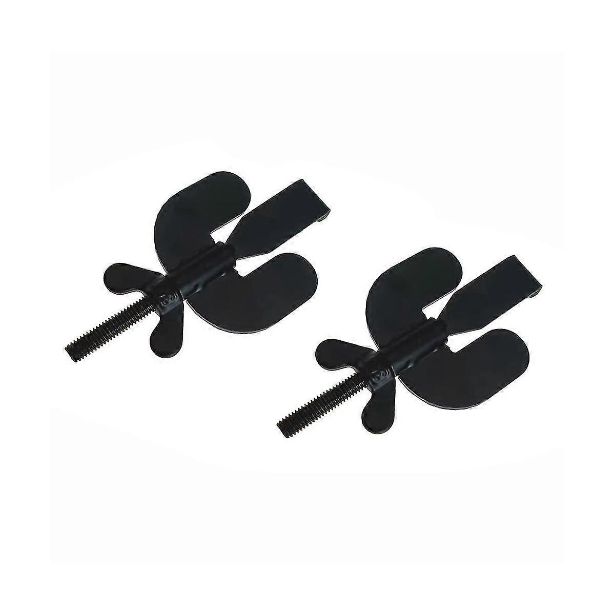 2pcs Portable Door Lock, Home Security Door Locker Travel Lockdown Locks For Additional Safety And