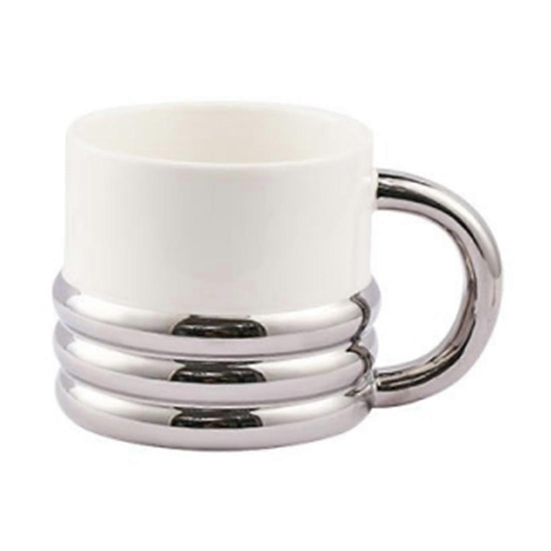 Electroplating Ceramic Mugs Coffee Cups Drinking Accessories Tea Cold Drink Juice Mug A