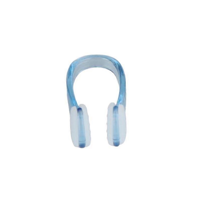 Swimming Nose Plug - 1 Piece, PC + Silicone, Blue