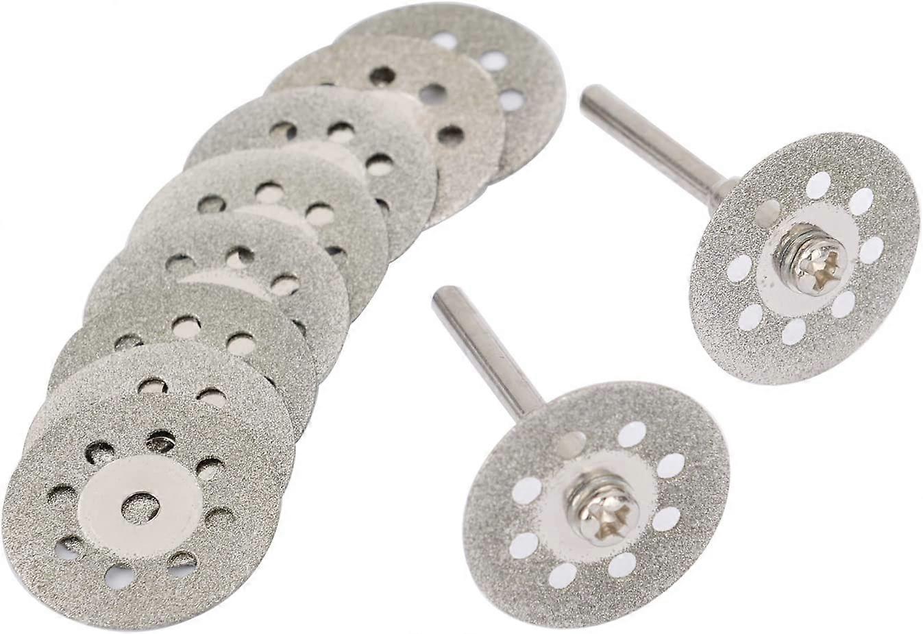 12 Pack 22mm Perforated Mini Cutting Discs, Diamond, Cutting Discs