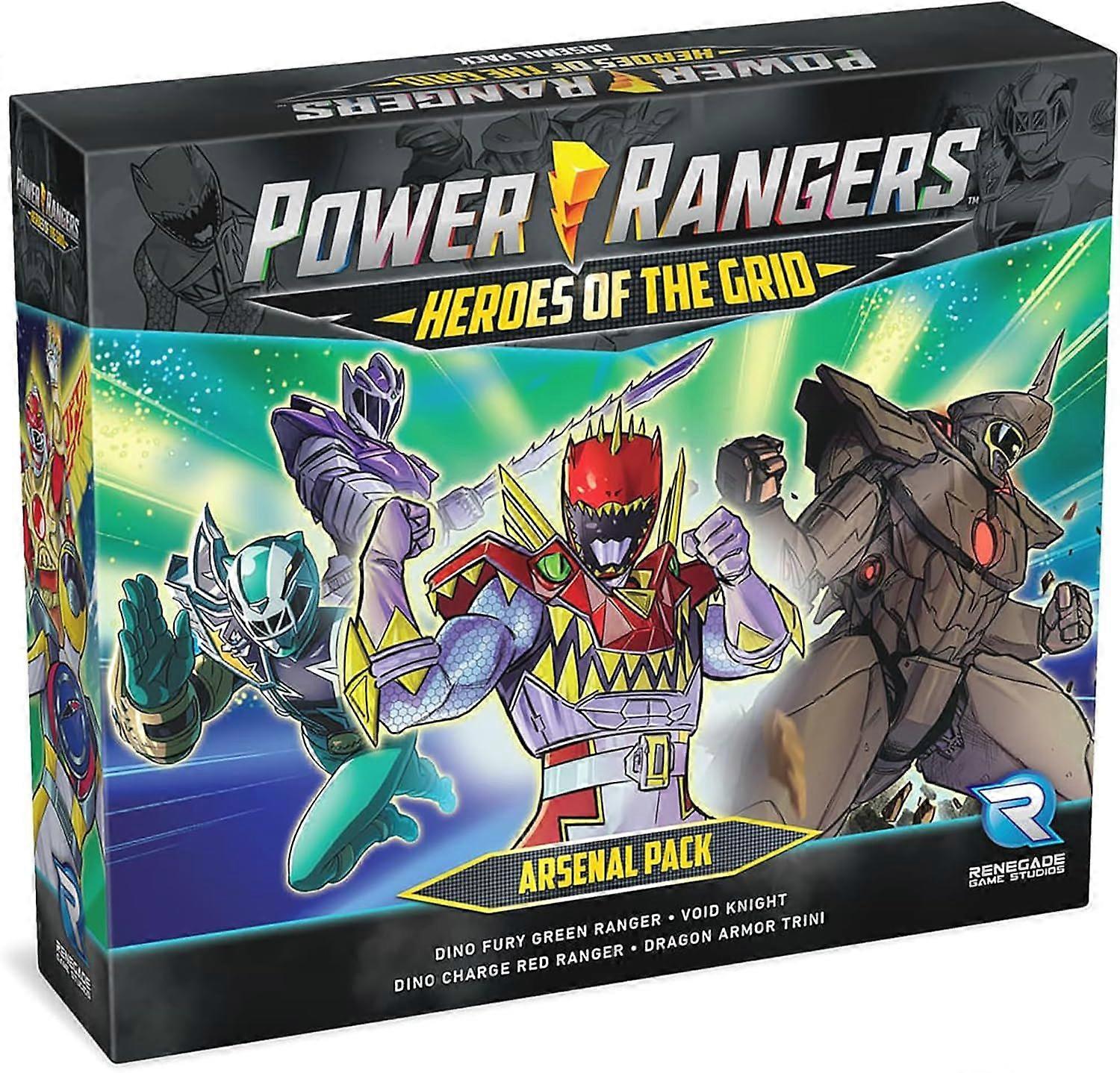 Power Rangers Heroes of the Grid Arsenal Pack