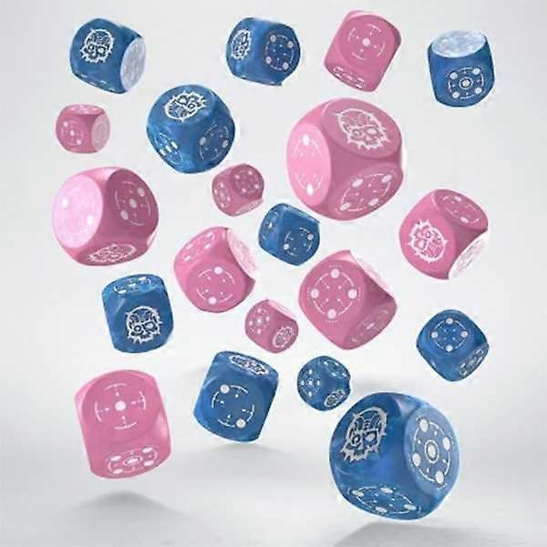 Crosshairs Compact D6 - Blue & Pink