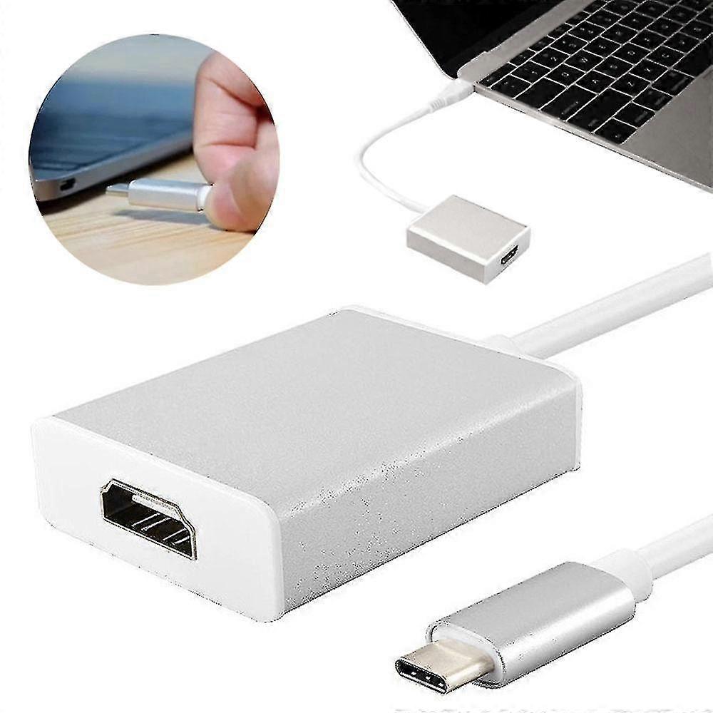 Usb C To Hdmi Adapter Type C To Hdmi 1080p Usb 3.0 Port Usb C Charging Port Converter Adapter