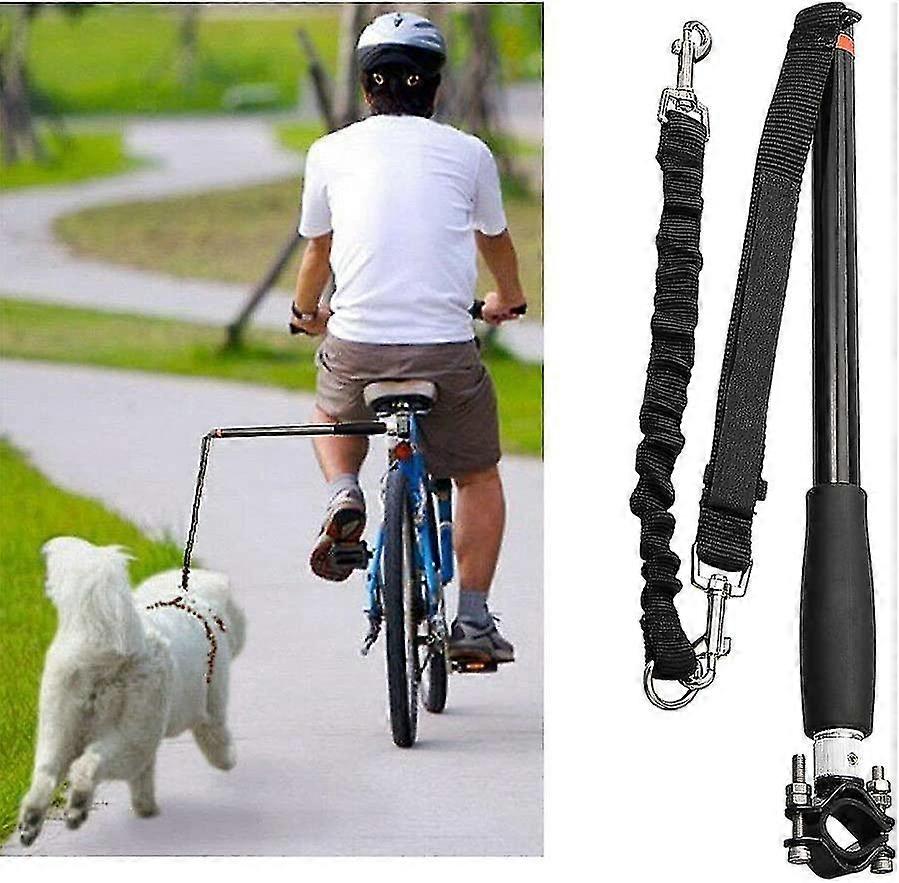 Laisse de vélo pour chien, support de vélo, entretoise, laisse élastique pour chien