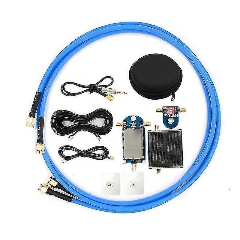 50k-500mhz Active Magnetic Small Loop Antenna With Headphone Hole Adapter Cable