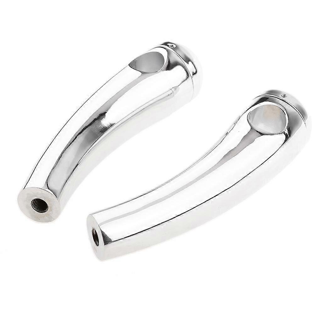 1" Chrome Billet Aluminum Handlebar Risers   650 1100 Custom