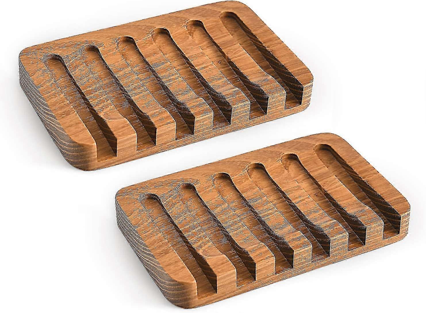 Di For Bath/er, Bar H With Draining Tray, Fall Drain Saver, Teak (2p) -