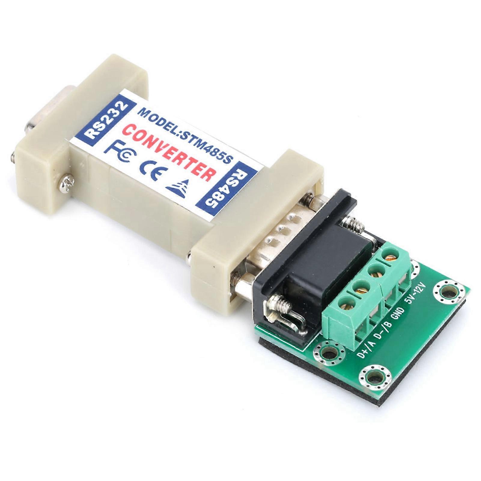 RS232 to RS485 Serial Converter Adapter for Communication Data Interface - Networking Supplies