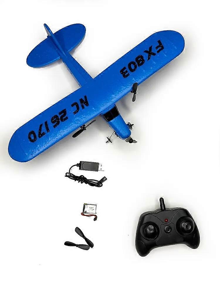 طائرة شراعية للتحكم عن بعد FX803 طائرة شراعية للتحكم عن بعد جناح ثابت 2.4G نموذج الطائرات لعبة الأطفال رغوة J3 طائرة التحكم عن بعد