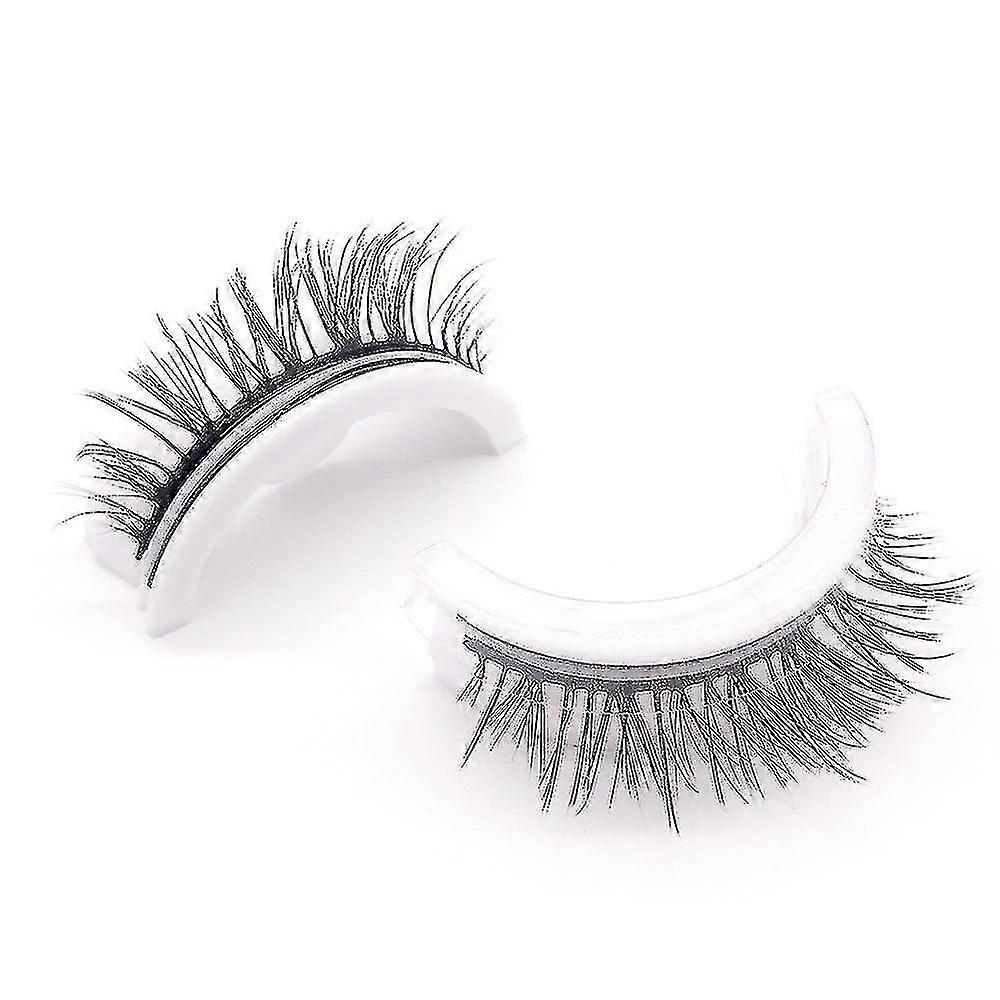 1 Pair Artificial Eyelashes Natural/long/thick Self-adhesive False Eyelashes