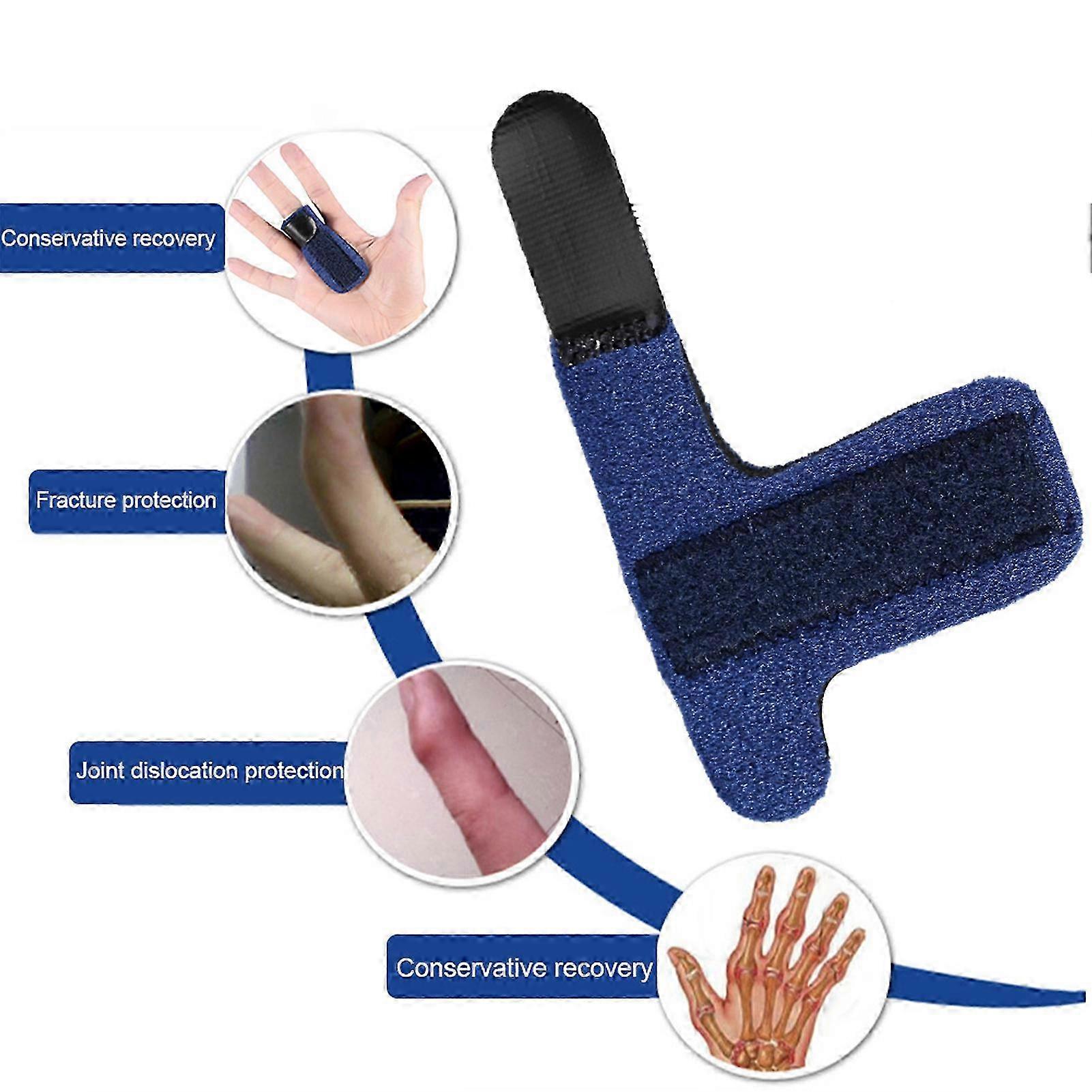 Adjustable Finger Splint Corrector Fracture Fixation Support Finger Protection Brace
