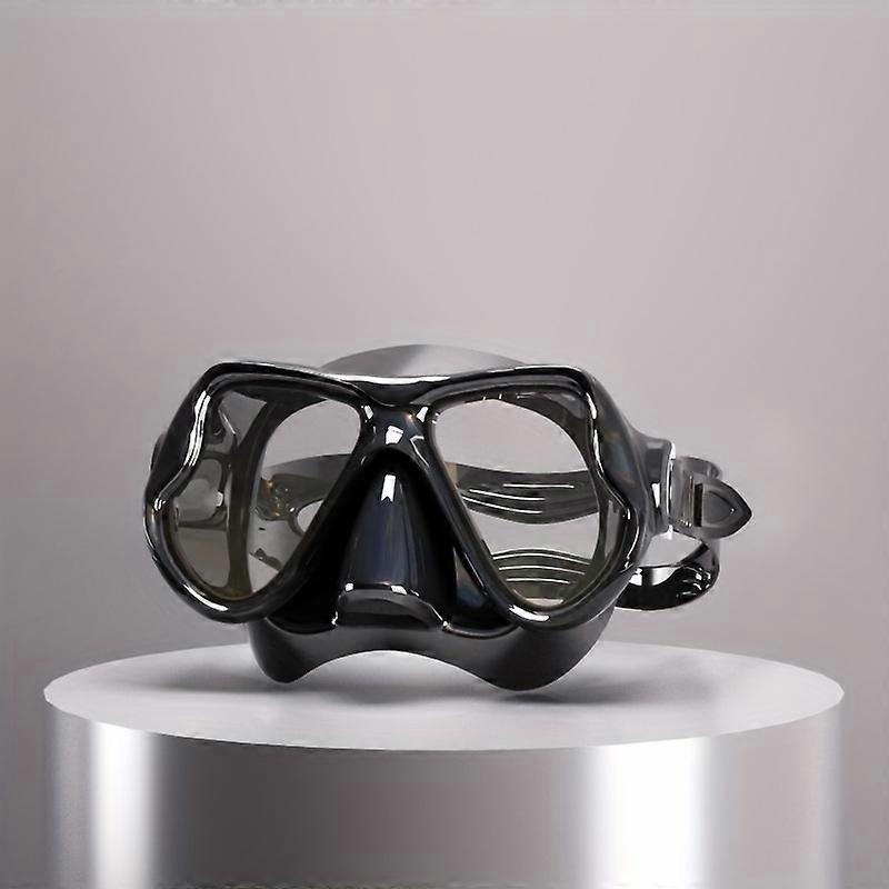 1pc Anti Fog Free Diving Mask, Professional Waterproof Snorkeling Goggles, Suitable For Swimming, Diving, Water Sports