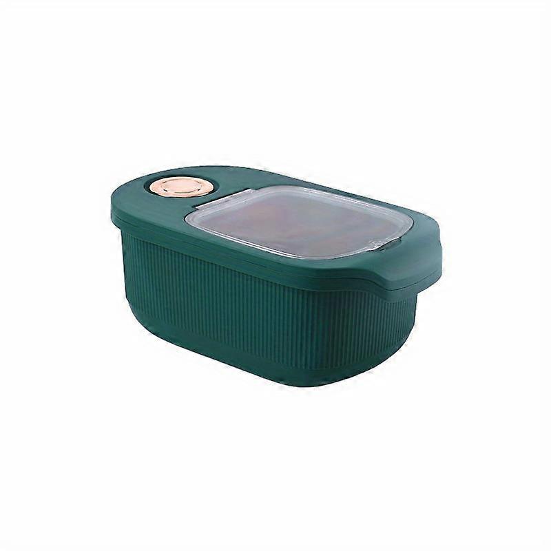 Large-Capacity Airtight Food Storage - Magnetic, Moisture-Proof Container For Rice, Grains & Pet Food