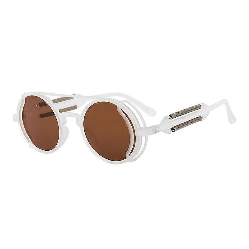 Glasses Sunglasses Round Punk | Glasses Sunglasses Punk Style - Round Frame Style Pc