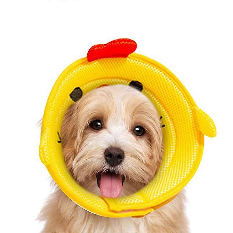 Pet Recovery Collar Protective Adjustable Pet Cone Collar Anti Bite Headgear