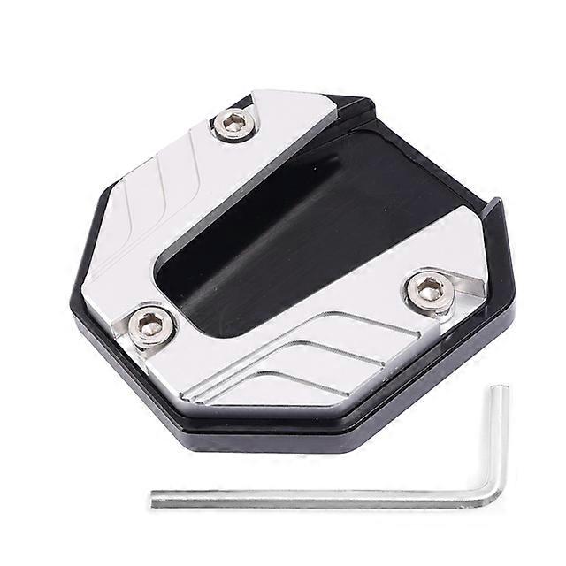 Universal Electronic Motorcycle E-bike Scooter Kickstand Extender Foot Side Stand Extension Pad Support Plate Anti-skid Base
