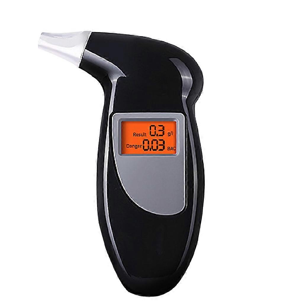 Professional Digital Breath Tester Breathalyzer Alcohol Breath Tester Alcohol Detector LCD Detector Backlight Light AT68
