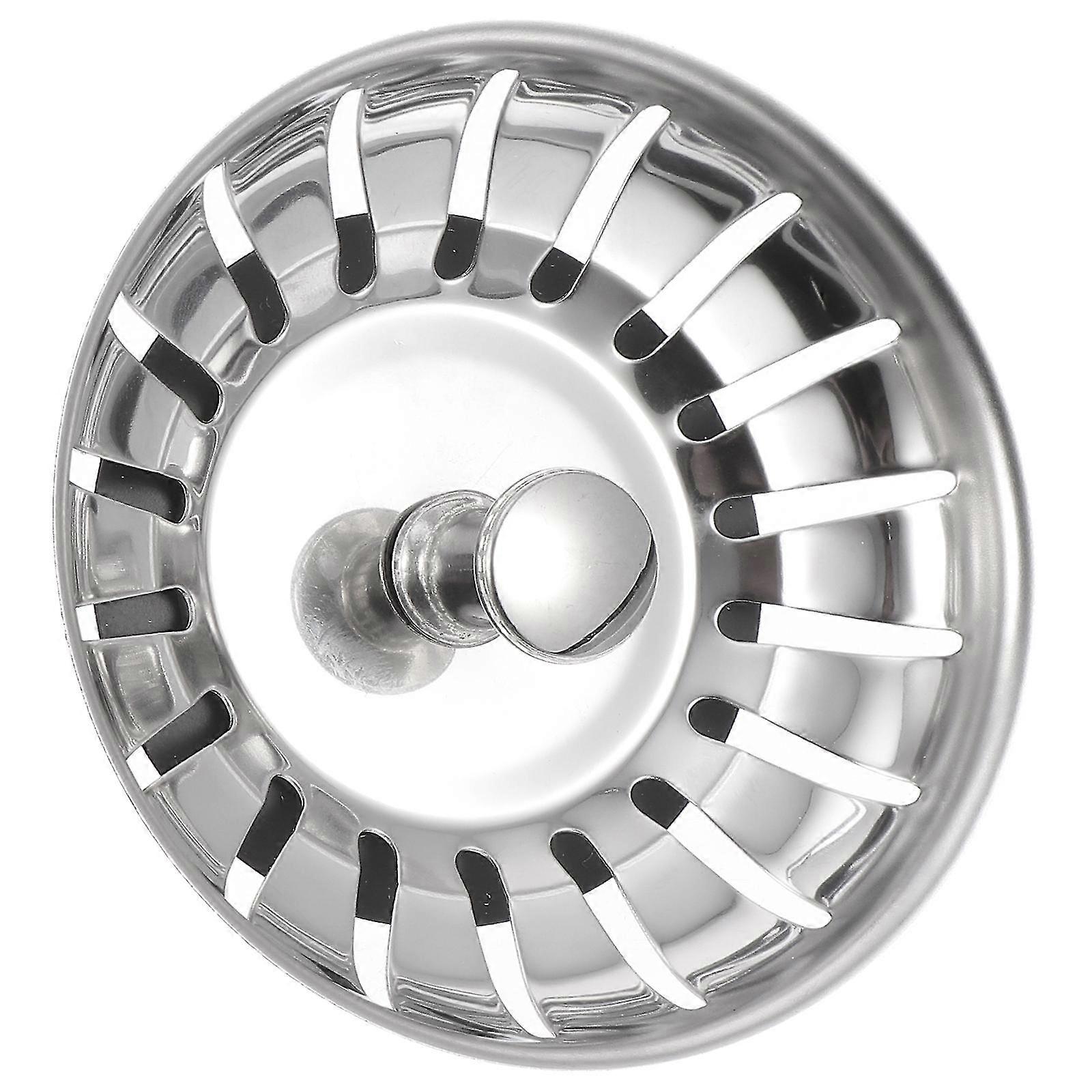 Rostfritt stål diskho köksdiskbänk hålskydd reservdel diskho skydd diskho sil propp avloppstätning kärna diskho filter skydd