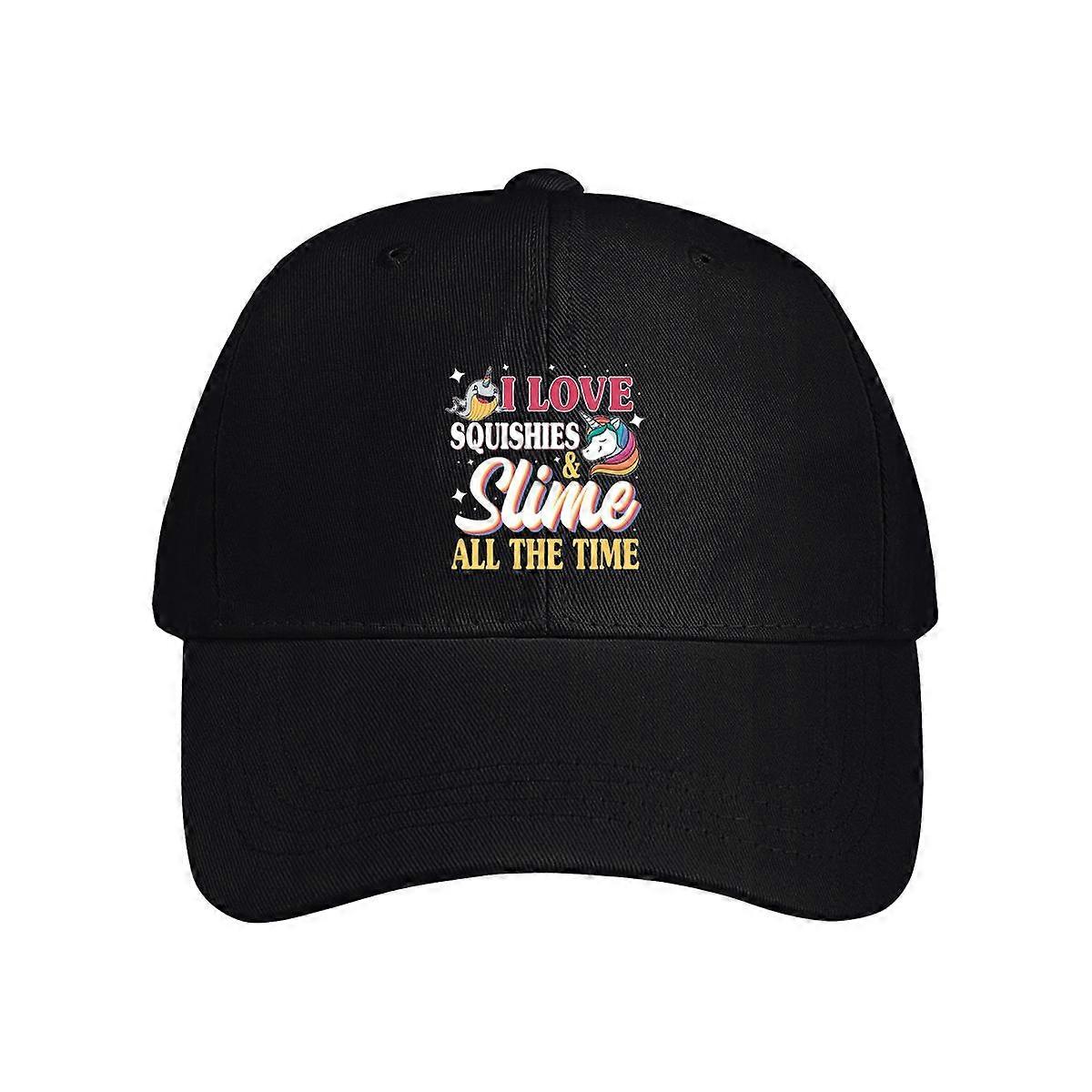 I Love Squishies & Slime Baseball Cap