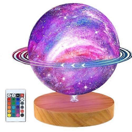 3D Printing Moon Night Light Rotating Moon Light Remote Touch Rechargeable Ball Table Lamp Bedroom Decor Lighting Birthday Gifts
