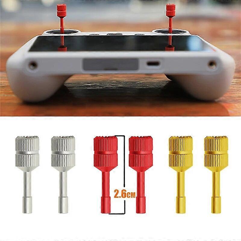 For DJI Mini 3 Pro RC Remote Controller Extended Joystick Aluminum Thumb Stick Rocker for DJI Drone Accessory (1 Pair)Remote Control Toy Accessories
