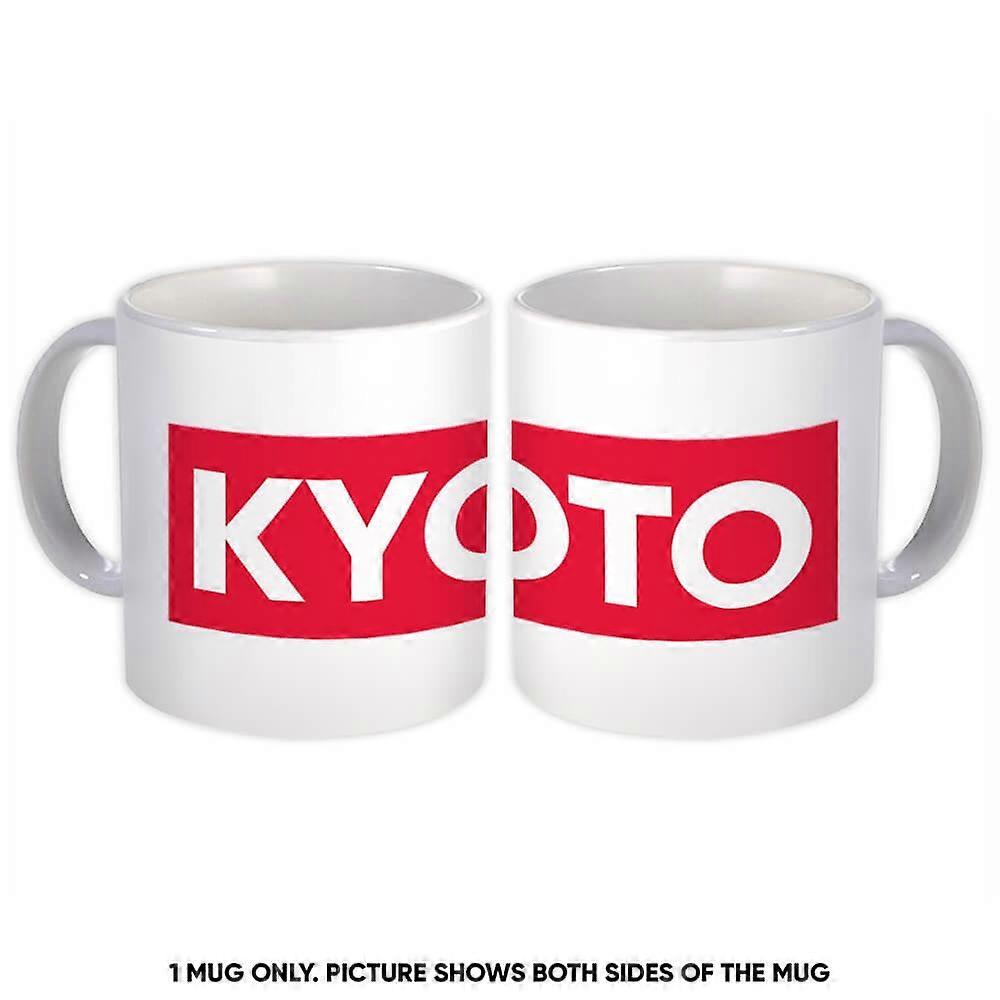 Gift Mug: Kyoto Japan Red