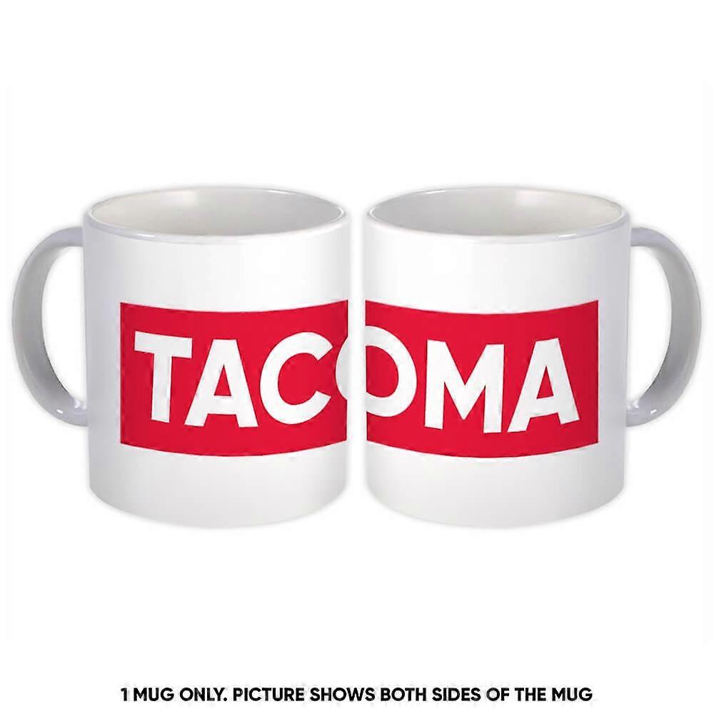 Gift Mug: Spokane Washington Red