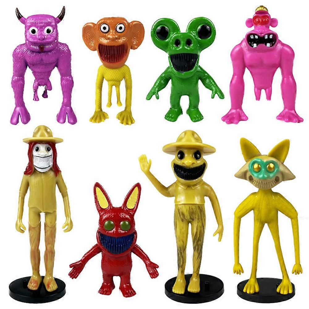 Tongyundacheng 6 pezzi Figure Zoonomaly Cartoni Animati Anime Action Figures Set di Statuette Gioco Horror Zoonomaly Modello Statue Collezionabili Ornamenti 13 cm