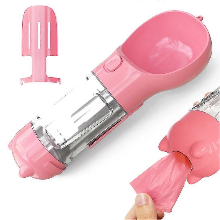 Dog Travel Water Bottle,With Food Container And Shit shovel