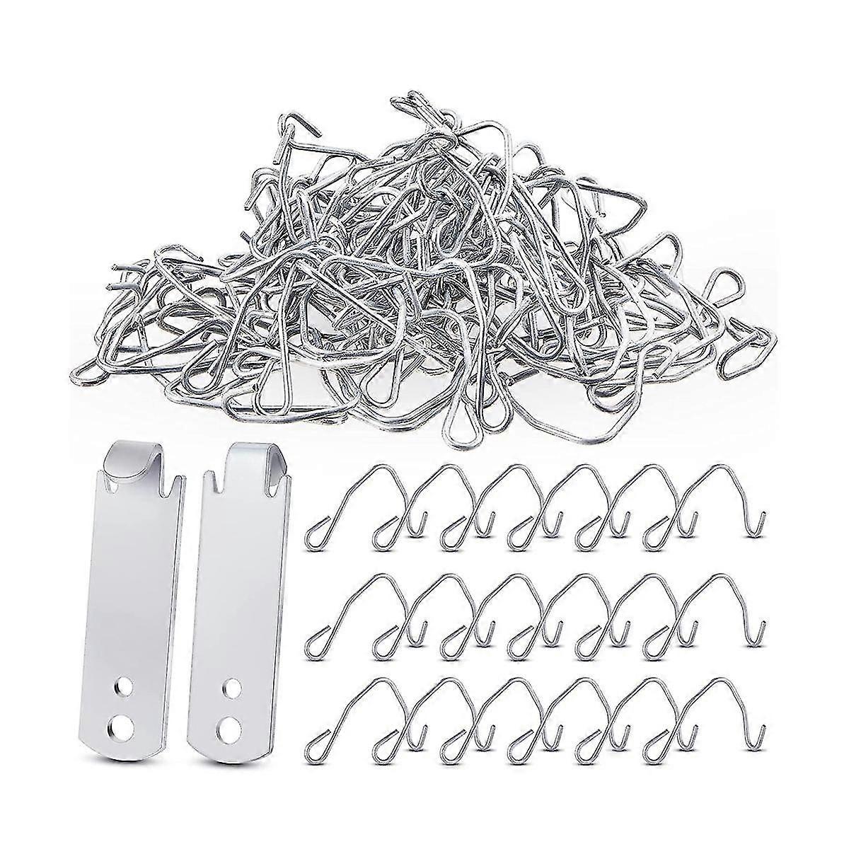 Pack Of 102 T Post Wire Clipst Post Clips Fence Wire Tension Tool For Attaching Fence Wire T Posts
